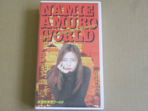 【VHSビデオテープ】安室奈美恵WORLD