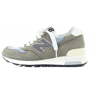 ニューバランス NEW BALANCE スニーカー ロゴ スエード 23cm グレー M1400WA /SR28 レディース