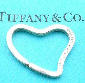 Tiffany & Co. ティファニー ハート キーリング チャーム スターリングシルバー925 銀 7.8g 4120