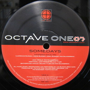 Octave One / Somedays