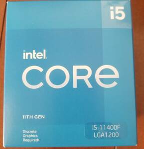 Intel Core i5 11400F 11世代 LGA1200 RocketLake 診断及び動作確認済み