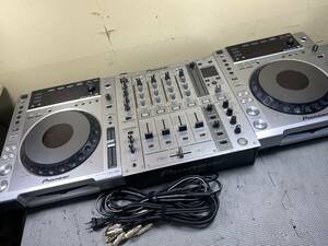 426 Pioneer パイオニア DJM-700 DJ ミキサー CDJ-850 DJ用CDプレーヤー 2台セット