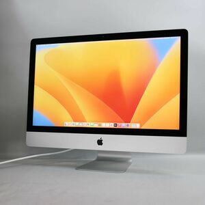 1円スタート Apple iMac (Retina 5K, 27インチ, 2019) (Core i5-8500/メモリ32GB/SSD28GB+HDD1TB(Fusion Drive)/macOS 13)