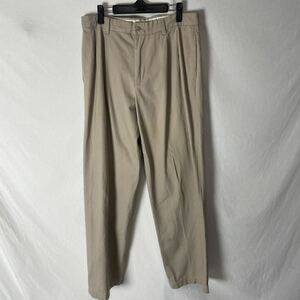 CHAPS 72タックチノパン　古着　32×34 ベージュ　ヴィンテージ