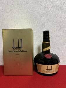 JP1221＊古酒 未開栓品 dunhill ダンヒル オールドマスター ファイネスト スコッチ ウイスキー 箱付 43%750ml＊