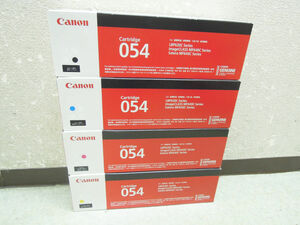 2280) 新品 Canon キャノン 純正トナーカートリッジ CRG-054 ブラック マゼンタ シアン イエロー 4色セット
