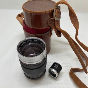ジャンク/返品不可　レンズ YASHICA SUPER-YASHINON F2.8 10cm , ビューファインダー　Canon 100 #j02005 j6