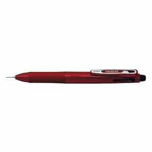 【新品】（まとめ） ゼブラ サラサ2+S（2色ボールペン0.5（黒・赤）+シャープ0.5mm） レッド 【×10セット】