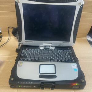 (3)Panasonic TOUGHBOOK CF-19 FW1AXS バッテリー、HDDケース付き　現状品