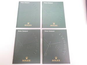 ROLEX ロレックス デイトジャスト冊子 1999年 イタリア語 4点　№2010
