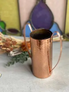 銅製 花瓶 フラワーベース  インテリア アンティーク