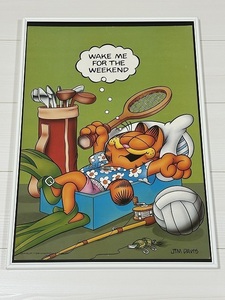 ガーフィールド Garfield ヴィンテージ ポスター poster USA [ga-468]