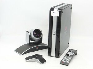 中古品　ポリコム/POLYCOM HDテレビ会議システム 　HDX 8000 HD　通電のみ確認済み　ジャンク品　送料無料