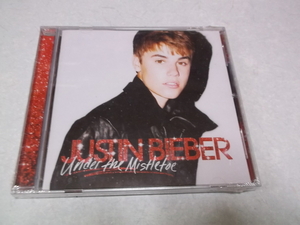 (　Justin Bieber　【　 Under The Mistletoe 　CD ♪未開封新品　】　ジャスティン・ビーバー