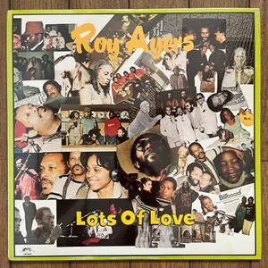 LP US盤 米盤 シュリンク付 レコード Roy Ayers / Lots Of Love UM-8002 Harold Land Jr.・James Mtume・Jorge Dalto