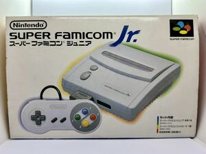 【送料無料】 任天堂 Nintendo スーパーファミコンJr ジュニア SHVC-101 スーファミ SFC 本体 コントローラー欠品 中古