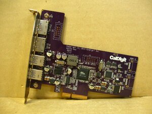 ▽CalDigit FASTA-6GU3 eSATA 6G USB3.0 増設カード PCI-EX 中古 CAL-85351CB