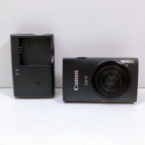 114【中古】Canon キャノン IXY 420F PC1739 ブラック コンパクト デジタルカメラ バッテリー 充電器付き デジカメ 通電確認済み 現状品