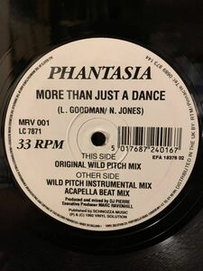 ★DJ Pierre Wild Pitch Remix！★Phantasia / More Than Just A Dance ★ Victor Simonelli ★90 Deep House
