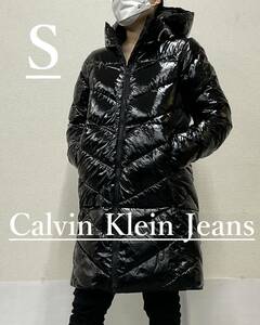 カルバン クライン ジーンズ　レディース　パデッド コート 02A22　Sサイズ　ブラック　新品 タグ付　Calvin Klein Jeans　J20J219827