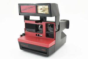 ★美品★ Polaroid Cool Cam 600 ポラロイドカメラ クールカム レッド ブラック #K2860