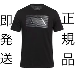 正規品 新品 AX ARMANI 【ブランドロゴが立体的】上質コットンTシャツ アルマーニ エクスチェンジ（検索用)d&gドルガバディーゼルdiesel