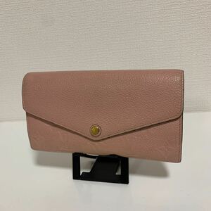 美品　LOUIS VUITTON ルイヴィトン ポルトフォイユ アンプラント 長財布 ピンク　2019年モデル