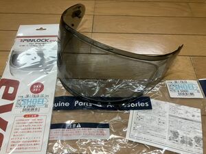 SHOEI CWR-1 シールド（スモーク）　CWR-1 PINLOCK EVO lens セット　ピンロックシート