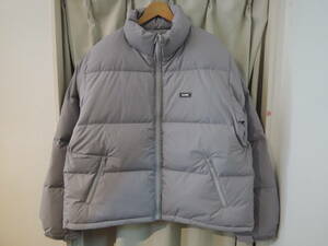 X-LARGE XLARGE エクストララージ DOWN JACKET ダウンジャケット グレー L 人気商品 再値下げしました！