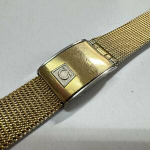 オメガ OMEGA 純正ベルト ブレス 6020 GP ラグ幅12mm SS レディース 腕時計用 メッシュベルト　OMEGA vintage stainless steel bracelet か