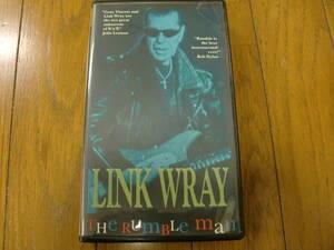 【VHSビデオ】LINK WRAY リンク・レイ / THE RUMBLE MAN The True Story of Rock 