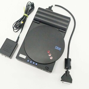 ジャンク IBM ポータブル 4倍速 CD-ROM ドライブ サウンドボックス付き CD-400S 現状品