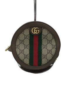 GUCCI◆グッチ/ショルダーバッグ[仕入]/PVC/BEG/総柄