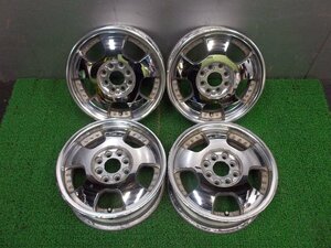 ■SPEED STAR/スピードスター/ビエナD●アルミホイール4本セット/マルチ/メッキ□14インチ/14x5.5J(9610/3K