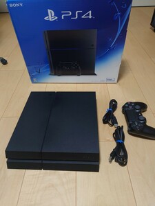PS4 本体 CUH-1200A PlayStation4 500GB ジェットブラック　作動品