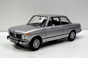 【京商】1/18 BMW 2002 tii 1971年 シルバー (商品№ KS08543S)ダイキャスト製のミニカー