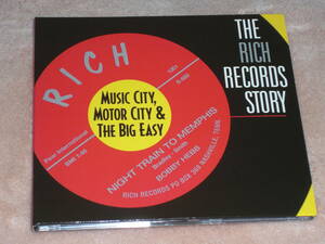 Germany盤CD　V.A. ー The Rich Records Story / Music City, Motor City & The Big Easy （Blue Label SPV 49742 CD）　L soul