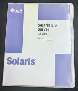 2YXS1346★現状品★Sun Solaris 2.6 Server 日本語版 ディスクのみ　5枚組