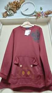 【新品】★ドラッグストアーズ★深みのある色合いで裾辺りの豚さんポケットが可愛らしいプルオーバー♪サイズ／4