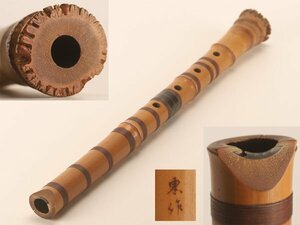 【琴》送料無料 時代和楽器 竹造 東作 琴古流尺八 WJ841