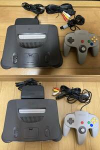 即決! 2台セット 任天堂 NINTENDO 64 本体 コントローラー セット ニンテンドー N64