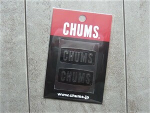 チャムス ステッカー Chums Logo Emboss Sticker ブラック CH62-1125 新品