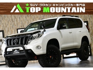 ランドクルーザープラド 2.8 TX ディーゼルターボ 4WD 軽油　1オーナー　リフトアップ　5人乗り