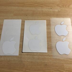 Apple iPad iPhone ロゴステッカー シール　　　計５枚　　定形郵便発送