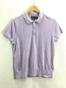 POLO RALPH LAUREN◆ニットポロシャツ/L/コットン/PUP