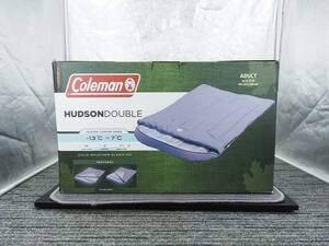 Coleman コールマン★2人用寝袋 ハドソンダブル スリーピングバッグ 2000037319 箱付き★未使用品「管理№NR1430」