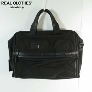 【ギャラ付き】TUMI/トゥミ ALPHA 2/アルファ 2WAY ショルダー ビジネスバッグ/ブリーフケース ブラック 2603109D3E /080