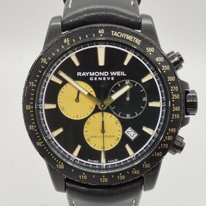 【極美品】RAYMOND WEILレイモンドウェイルTANGOタンゴマーシャル限定モデル8570-BKC-MARS1世界1000本限定箱付きメンズ腕時計