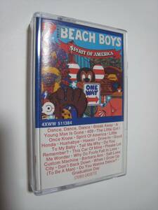 【カセットテープ】 THE BEACH BOYS / SPIRIT OF AMERICA US版 ビーチ・ボーイズ ベスト20