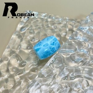 レア EU製 定価6万円★ROBEAN・チベット天珠★パワーストーン アクセサリー ラリマー 天然石 癒し 平和 お守り 約20.1*14.7mm Y510008